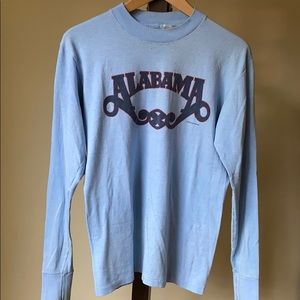 Vintage 1981 Alabama concert long sleeve t-shirt
